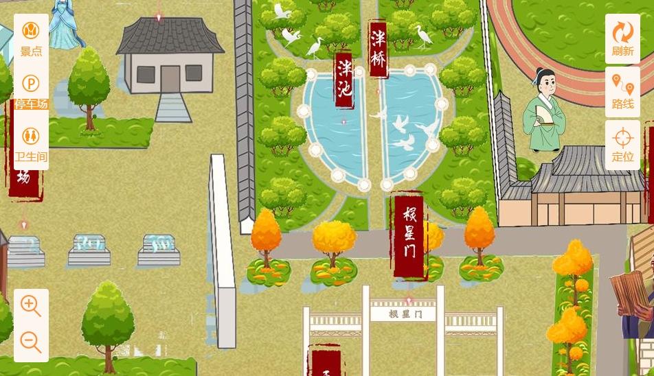 嘉陵手绘地图景区语音讲解导览系统：智慧景区建设的基石